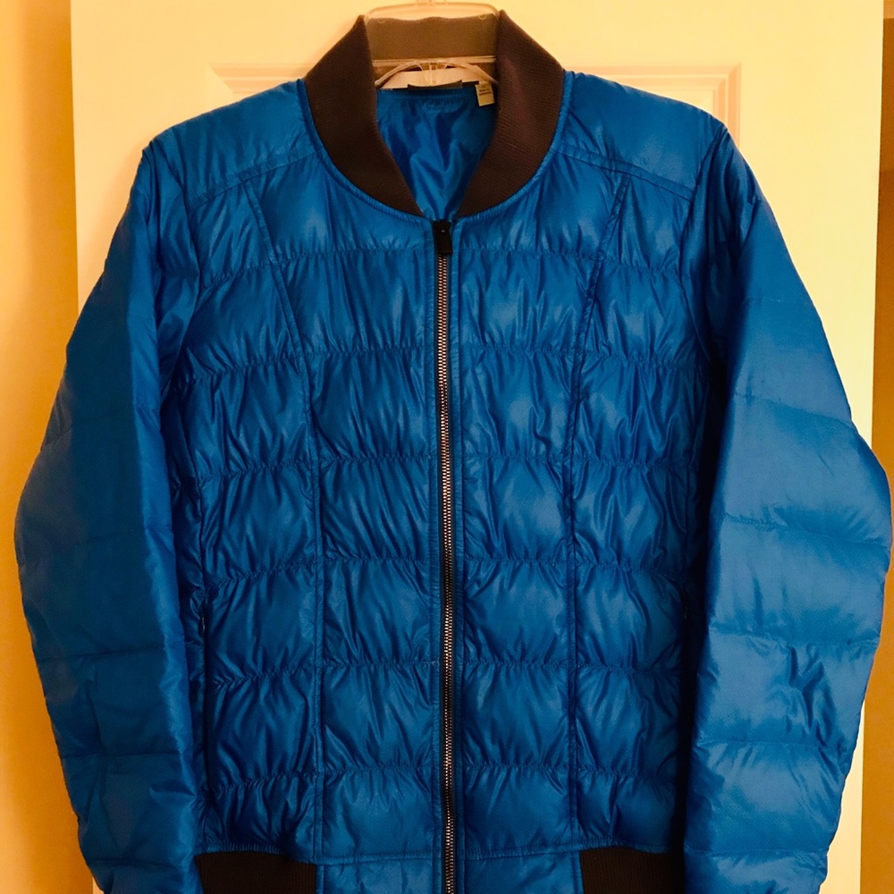 Athleta Dobby Down-filled Puffer Jacket - Medium